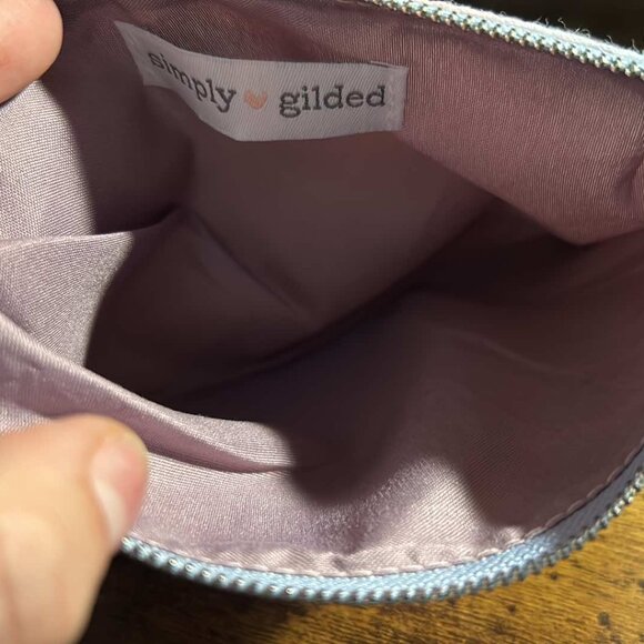 Simply Gilded Floral Bee small pouch - Like new - Picture 4 of 4